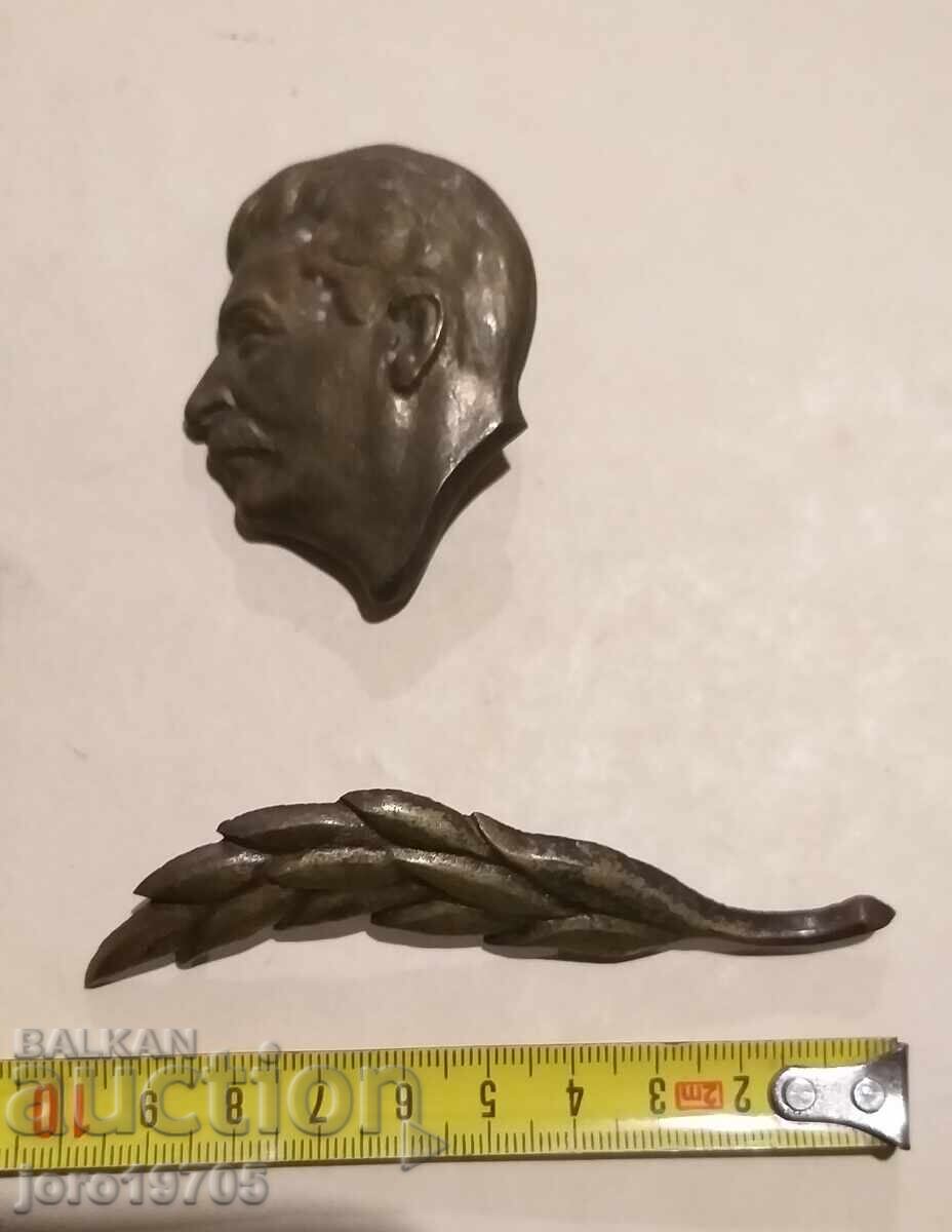 Delivery of OLD BRONZE BAS-RELEF /STALIN Delivery of OLD BRONZE BAS-RELEF /STALIN