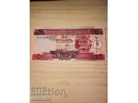 SOLOMON ISLANDS 10 DOLLARS NEW UNC