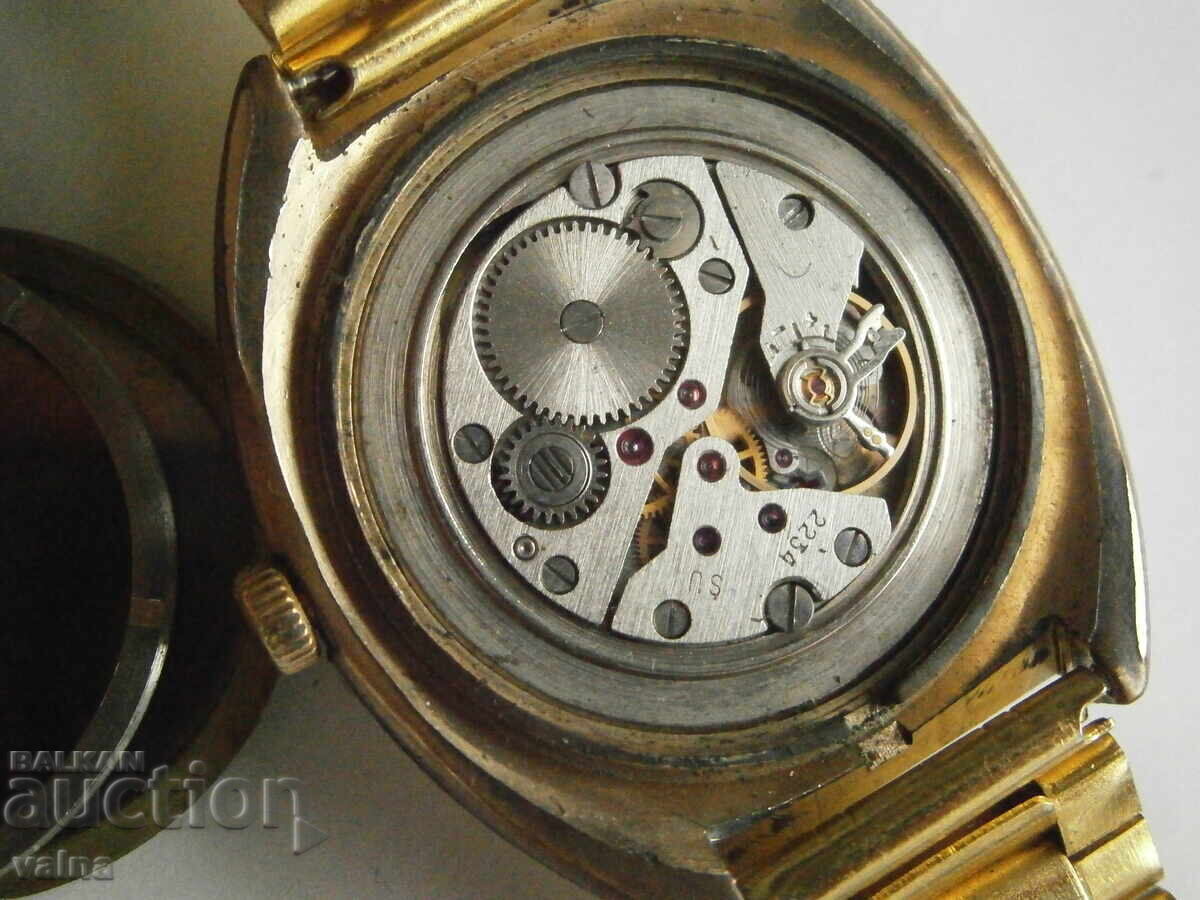 Order of the Ministry of Defense of the USSR, 18 rubles. stone, 2234, Komandirskie, case 38mm - 7 Order of the Ministry of Defense of the USSR, 18 rubles. stone, 2234, Komandirskie, case 38mm - 7