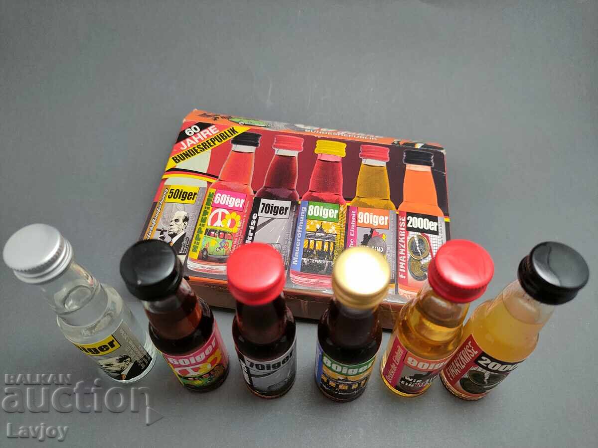 Collectible mini alcohol bottles with price 50.00 BGN | € 25.56