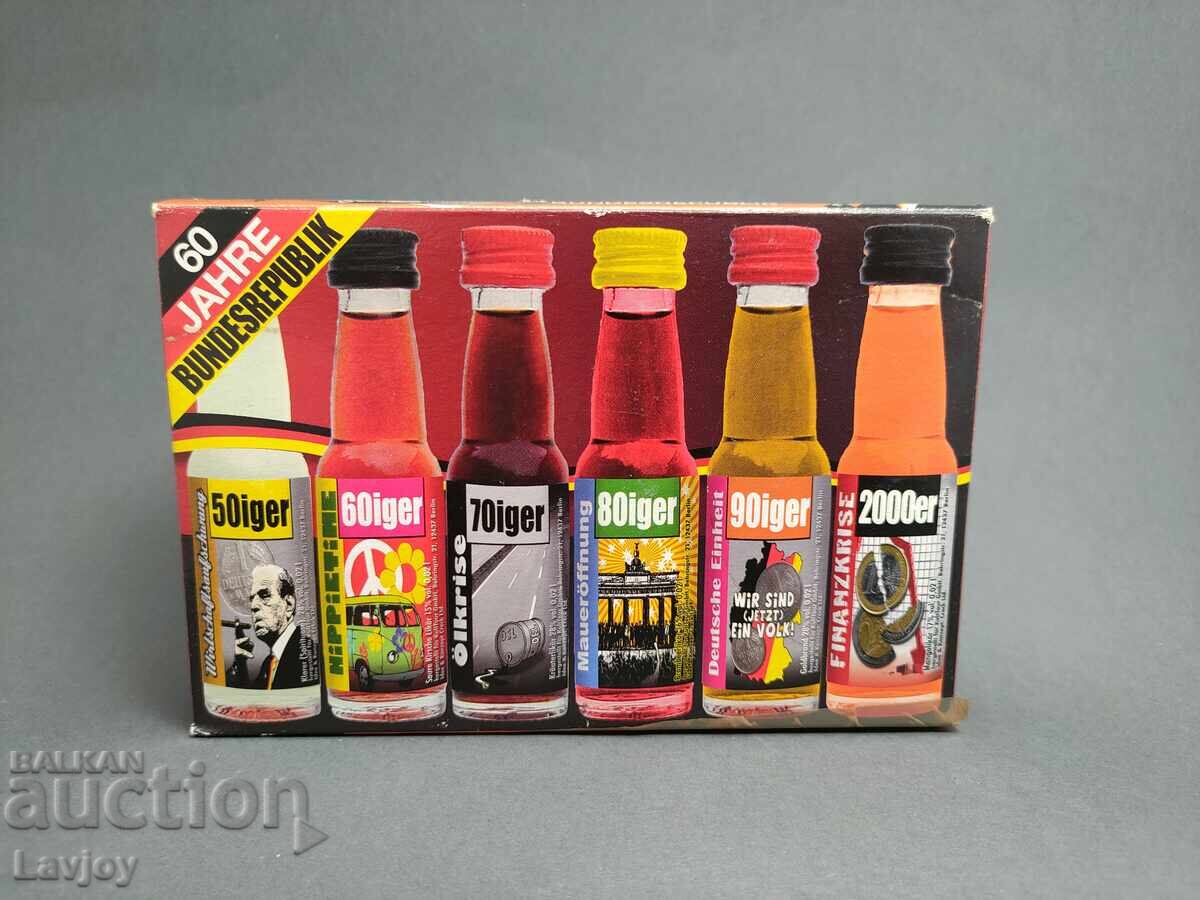 Delivery of Collectible mini alcohol bottles