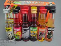 Collectible mini alcohol bottles