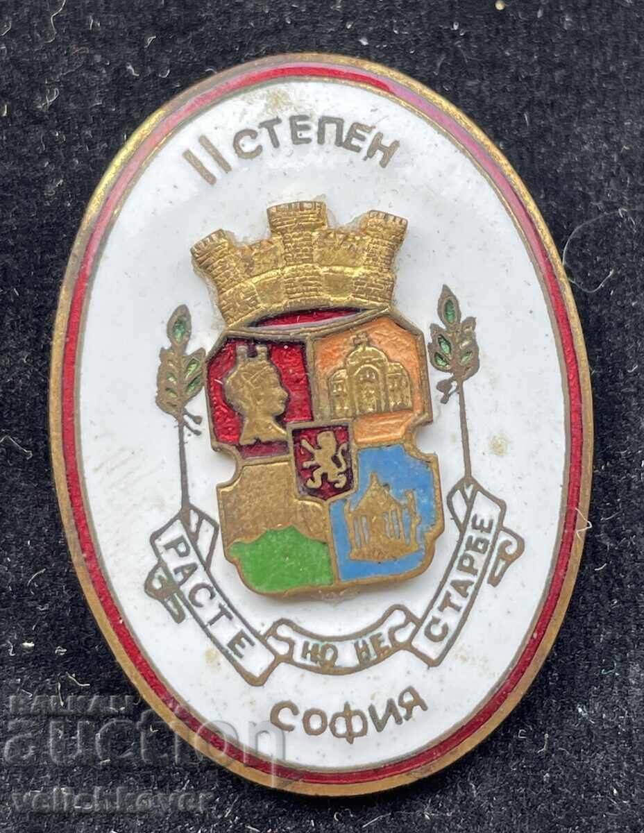 40145 България Почетен знак на София II ст. Емайл на винт с цена 60.00 лв. | € 30.68 40145 България Почетен знак на София II ст. Емайл на винт с цена 60.00 лв. | € 30.68