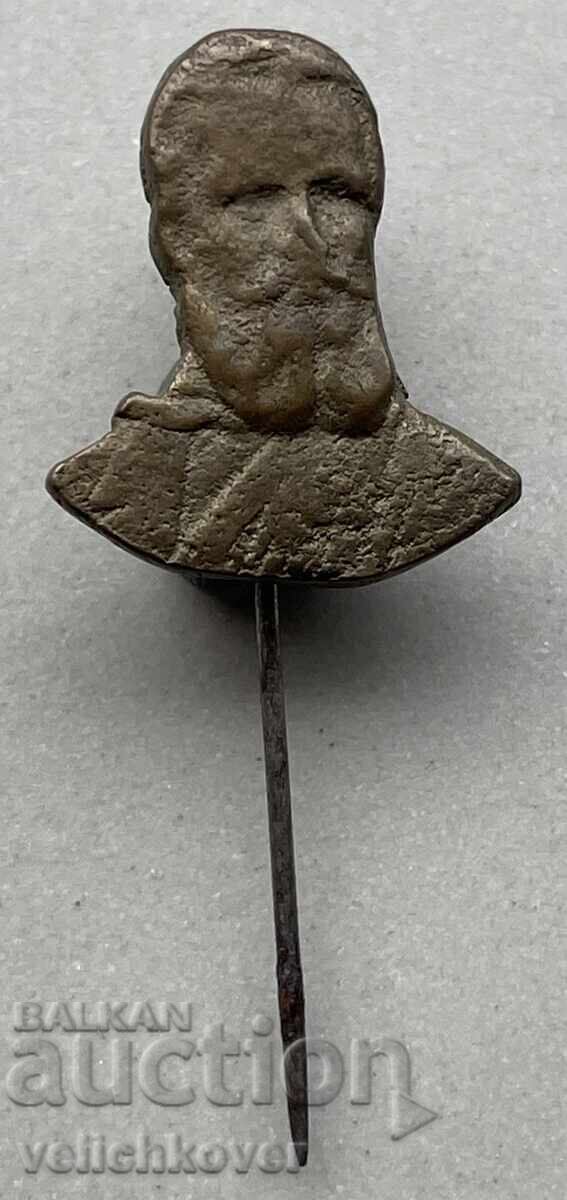 40161 България знак с образа на Христо Ботев 50-те г. 40161 България знак с образа на Христо Ботев 50-те г.