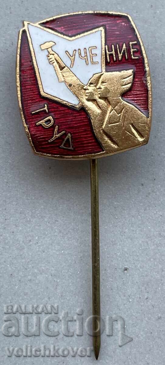 40166 Βουλγαρία φοιτητικό σήμα Σμάλτο εργασίας και σπουδών 40166 Βουλγαρία φοιτητικό σήμα Σμάλτο εργασίας και σπουδών