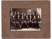 1931 LARGE OLD PHOTO CARD BULGARIANS IN URUGUAY D498