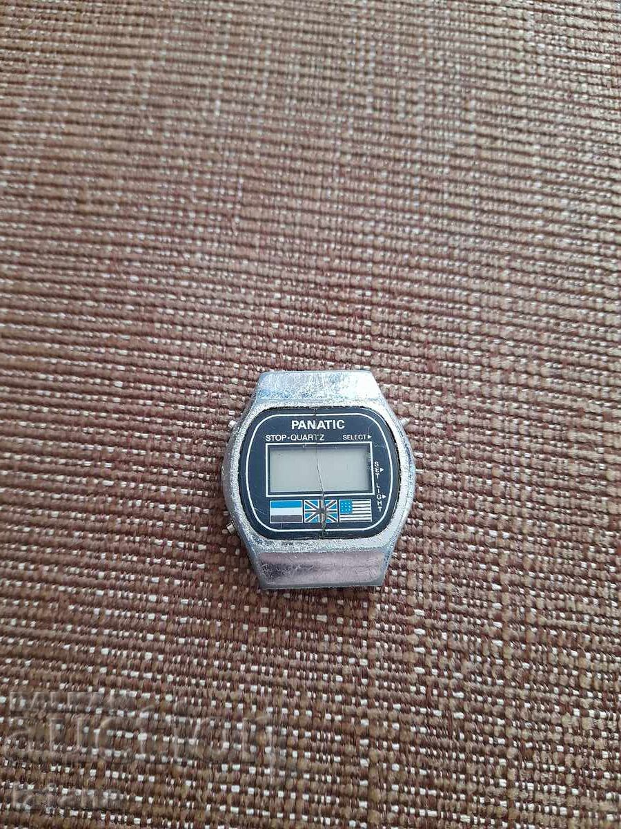 Old electronic watch Panatic
