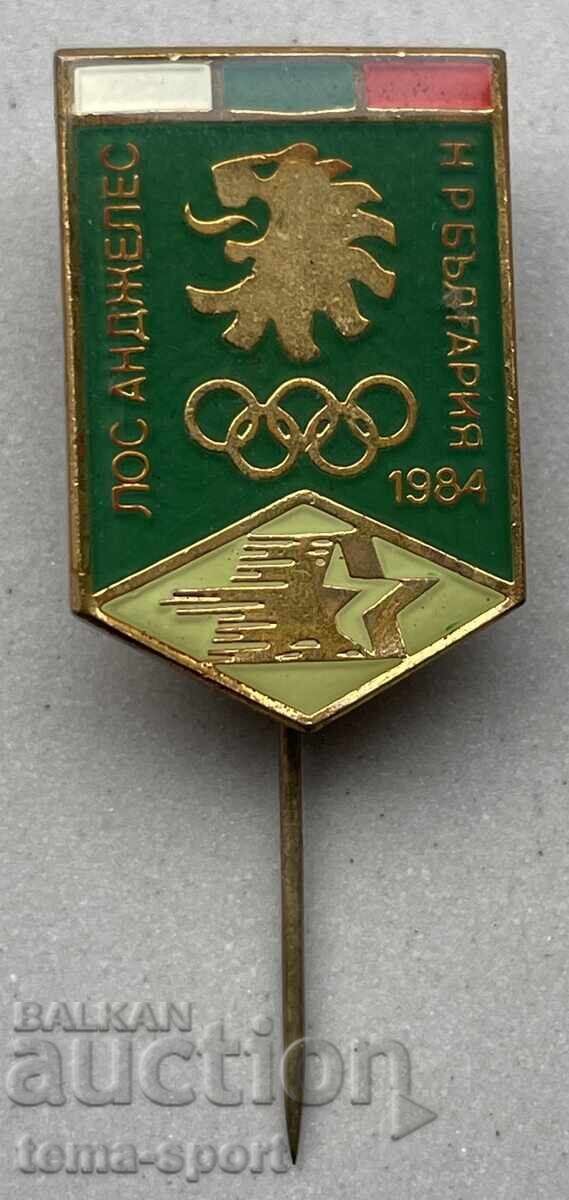 1350 Bulgaria BOK Olympics Los Angeles 1984
