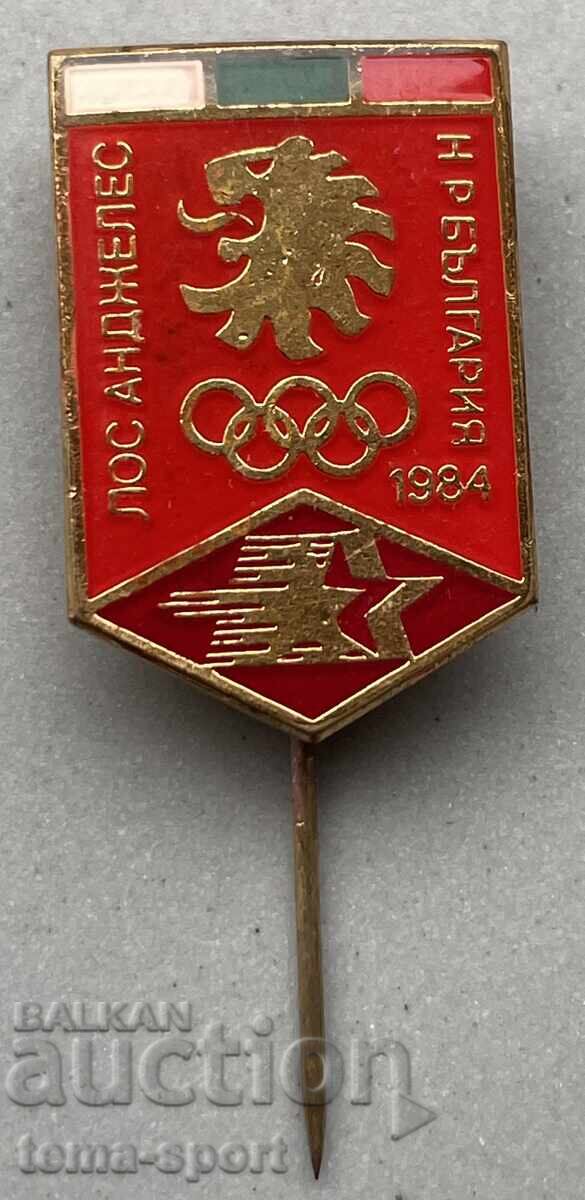 1351 Bulgaria BOK Olympics Los Angeles 1984.