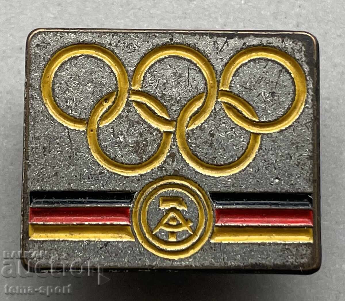 1362 ГДР Източна Германия знак Олимпийски комитет 60-те г. 1362 ГДР Източна Германия знак Олимпийски комитет 60-те г.