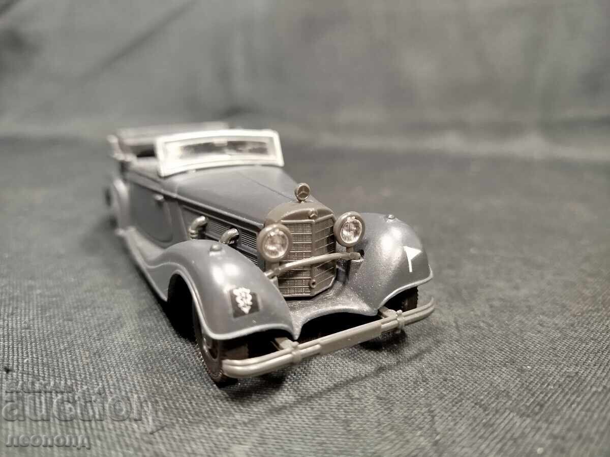1/43 METAL CAR SCALE MODEL 1939 MERCEDES 540K SOLIDO - 5 1/43 METAL CAR SCALE MODEL 1939 MERCEDES 540K SOLIDO - 5