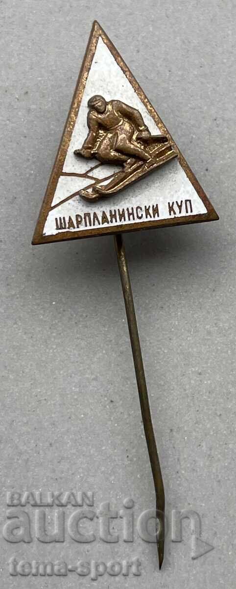 1368 Macedonia ski badge Cup Shar mountain enamel 1368 Macedonia ski badge Cup Shar mountain enamel