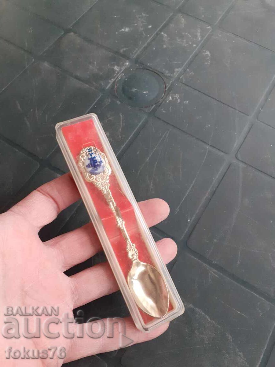 Collector's spoon OTTO gilded porcelain - 6 Collector's spoon OTTO gilded porcelain - 6