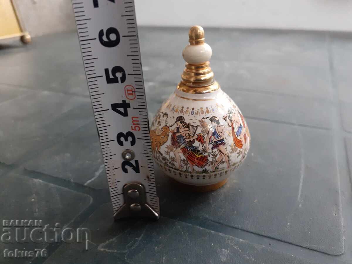 Sticla veche unică de parfum - porțelan - 6 Sticla veche unică de parfum - porțelan - 6