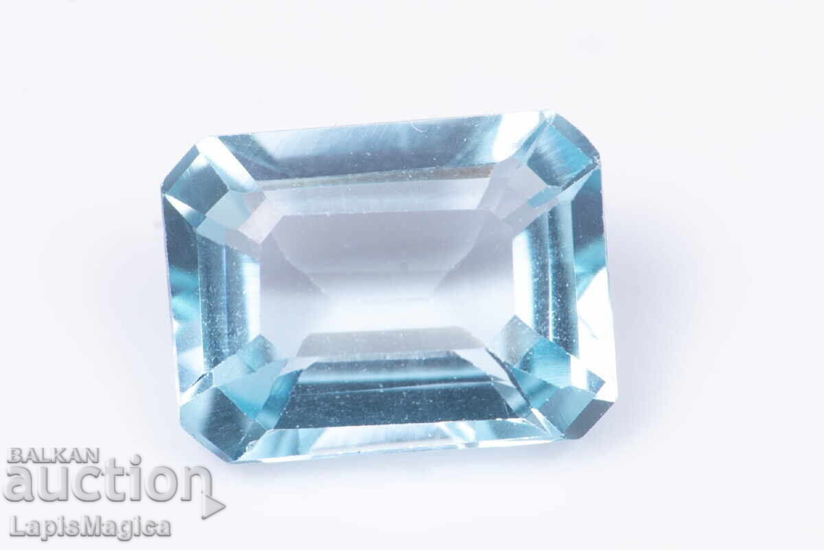 Μπλε τοπάζι 1,79ct 8x6mm VS οκτάγωνο κόψιμο #7 Μπλε τοπάζι 1,79ct 8x6mm VS οκτάγωνο κόψιμο #7