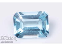 Син топаз 1.95ct 8x6mm VS октагон шлифовка #9