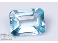 Blue Topaz 1.84ct 8x6mm VS Octagon Cut #10