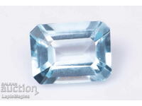 Син топаз 1.88ct 8x6mm VS октагон шлифовка #12