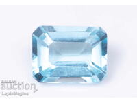 Topaz albastru 1,84ct 8x6mm VS octogon tăiat #13