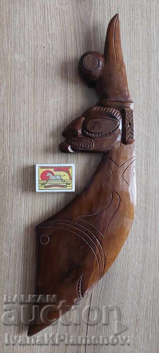 Sculptură în lemn pentru cunoscători excelentă - 6