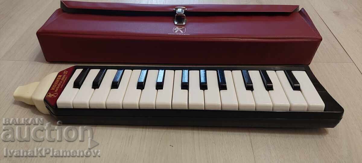 Пиано тип хармоника HOHNER Германия за ценители - 5