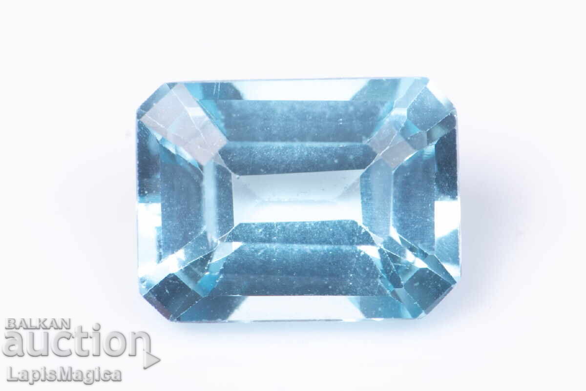 Blue Topaz 1.72ct 8x6mm VS Octagon Cut #17