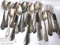 Silver plated utensils