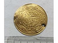 Golden Pendar Ottoman Empire Altin Mahmud II 2.35 g. 22 k