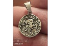 Silver Pendant. From Stotinka BZC VIEW over 100 Auctions