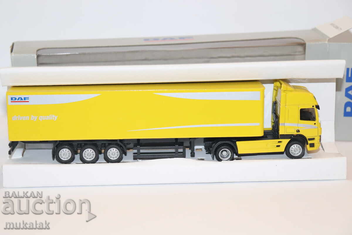 1/87 H0 PROMOTOYS DAF TIR TRUCK MODEL with price 25.00 BGN | € 12.78 1/87 H0 PROMOTOYS DAF TIR TRUCK MODEL with price 25.00 BGN | € 12.78