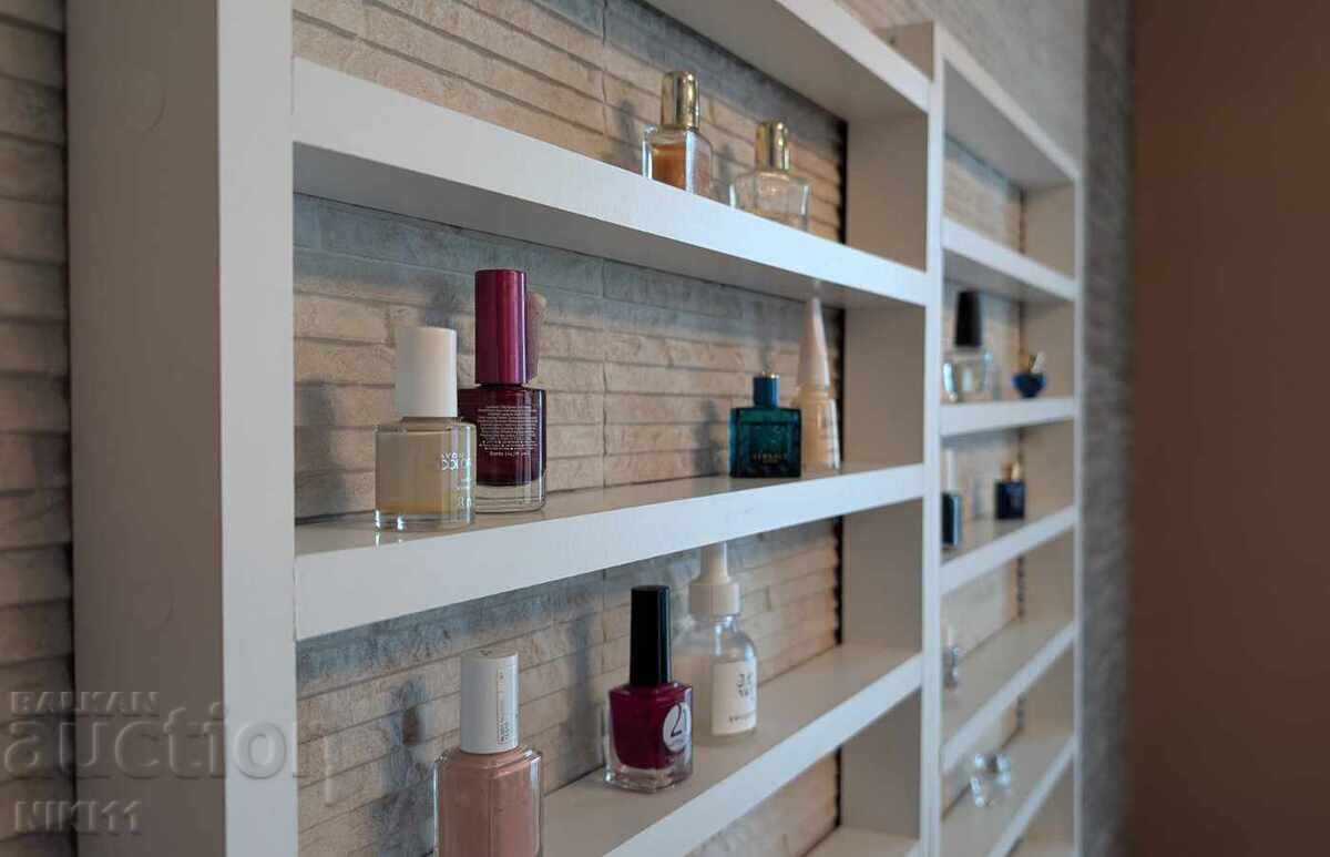 Nail polish shelf, shelving unit for beauty salons with price 52.00 BGN | € 26.59 Nail polish shelf, shelving unit for beauty salons with price 52.00 BGN | € 26.59