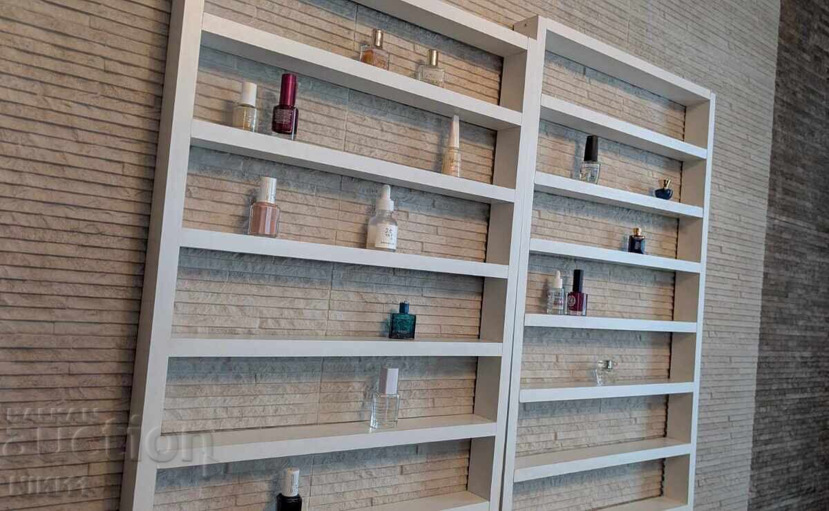 Auction Nail polish shelf, shelving unit for beauty salons Auction Nail polish shelf, shelving unit for beauty salons
