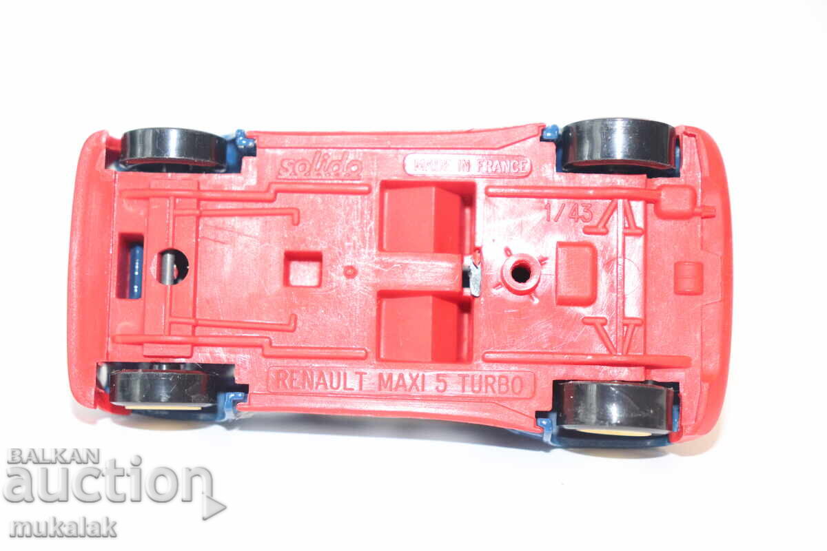 SOLIDO 1/43 RENAULT 5 TURBO MODEL CAR - 6