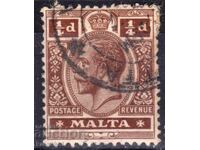 -GB/Malta-1914-Regular-KGV, stamp