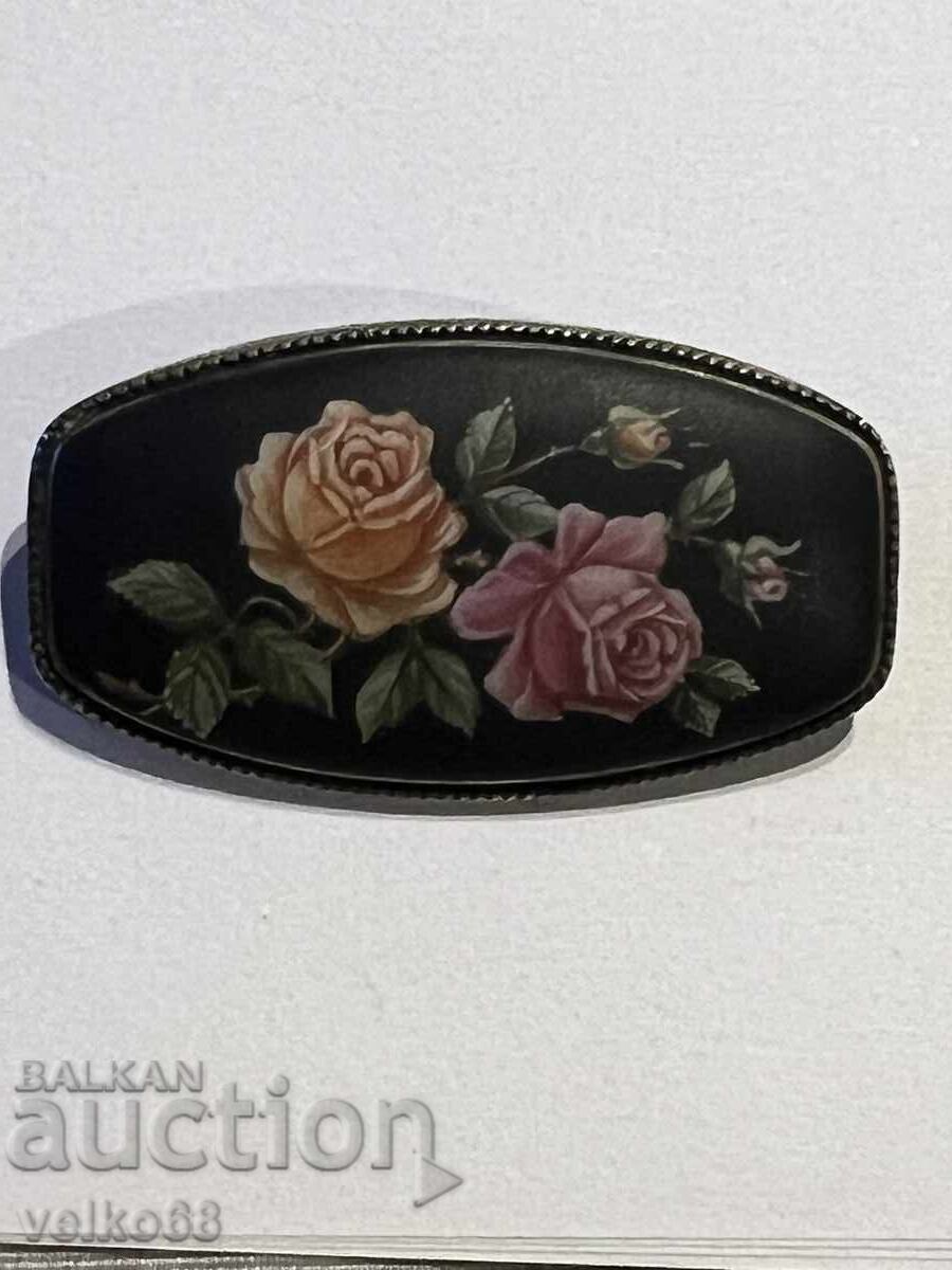 broșă de argint veche broșă de argint veche