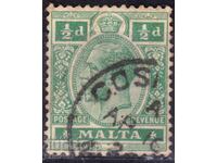 -GB/Malta-1914-Regular-KGV, stamp