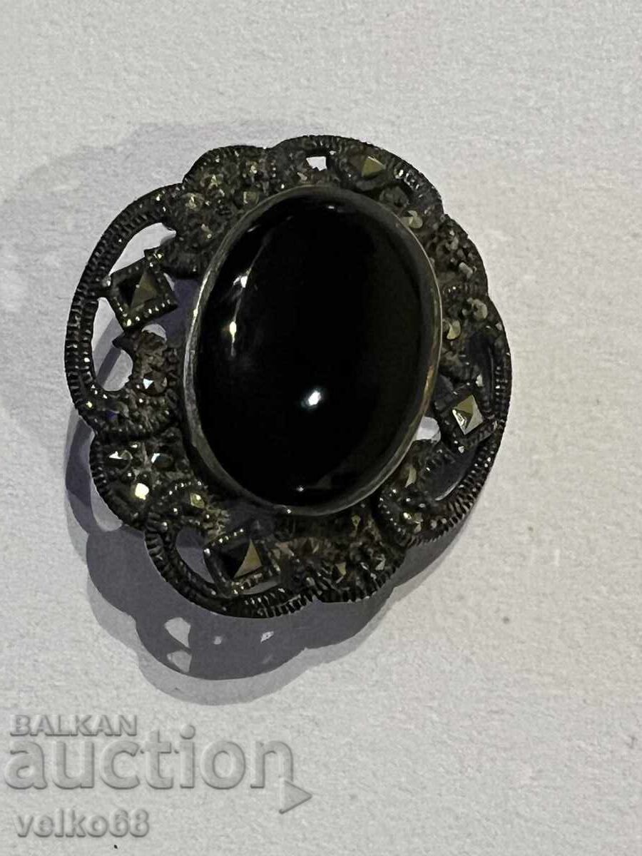 old silver brooch with price 35.00 BGN | € 17.90