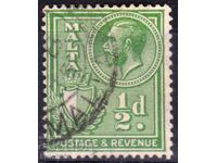 -GB/Malta-1926/1930-Regular-KGVI+Coat of arms, stamp