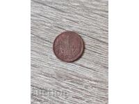 1 cent 1901 year Bulgaria