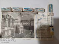 4 pcs. Atebrin bayer 1940.