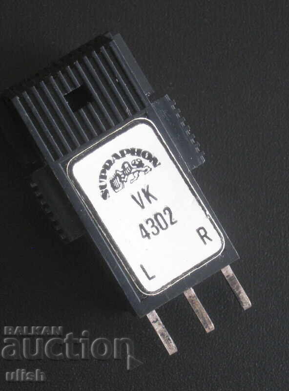 Record player needle turntable stereo cartridge Tesla Supraphon VK4302 with price 40.00 BGN | € 20.45