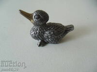 №*7891 old small metal figurine - duck - WOLF