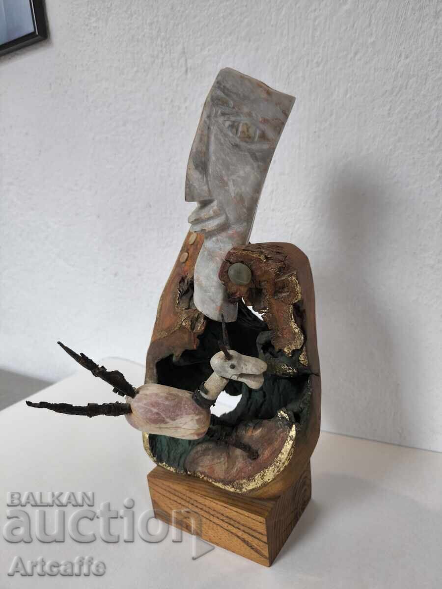 Dimitar Neychev - Παρά τον εαυτό του - γλυπτική, ξύλο - 6 Dimitar Neychev - Παρά τον εαυτό του - γλυπτική, ξύλο - 6