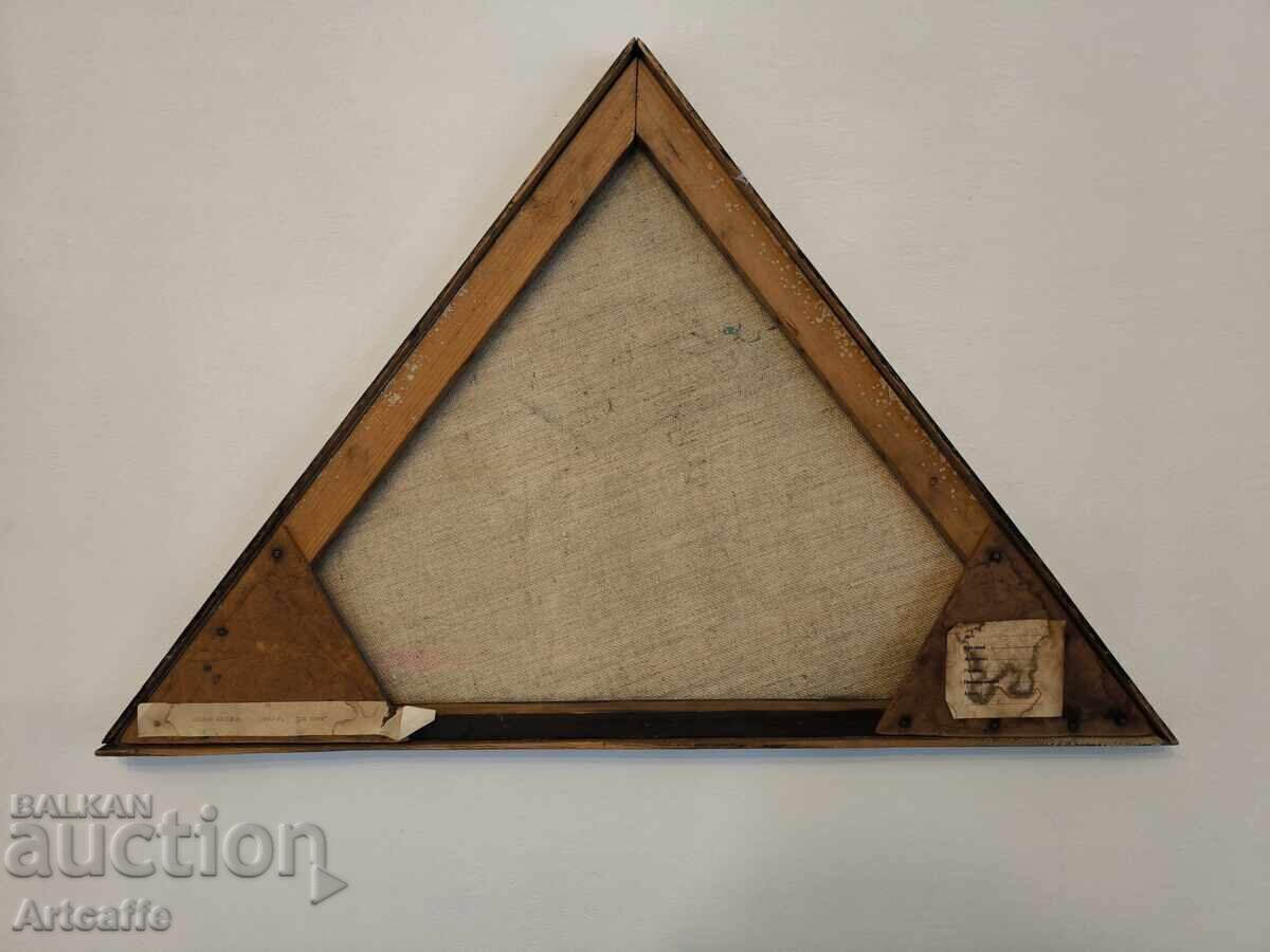 Livrarea Prof. Stefan Altakov - ulei pe pânză, semnat, 1990