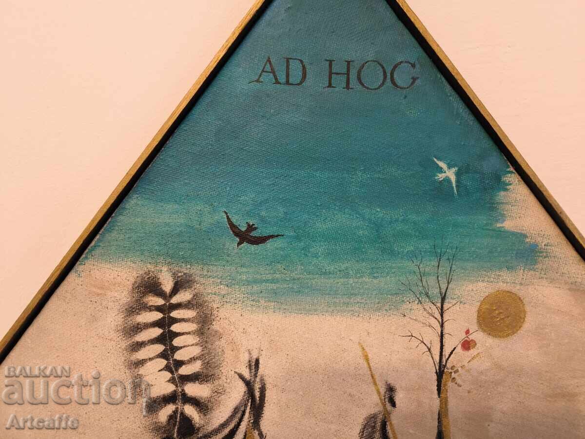 Prof. Stefan Altakov - oil on canvas, signed, 1990 - 6