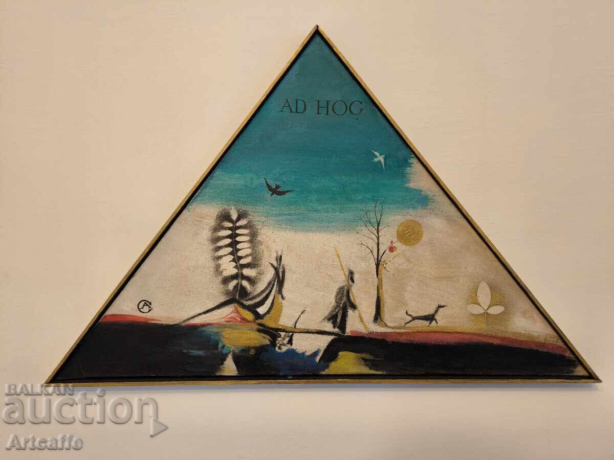 Prof. Stefan Altakov - oil on canvas, signed, 1990 - 7