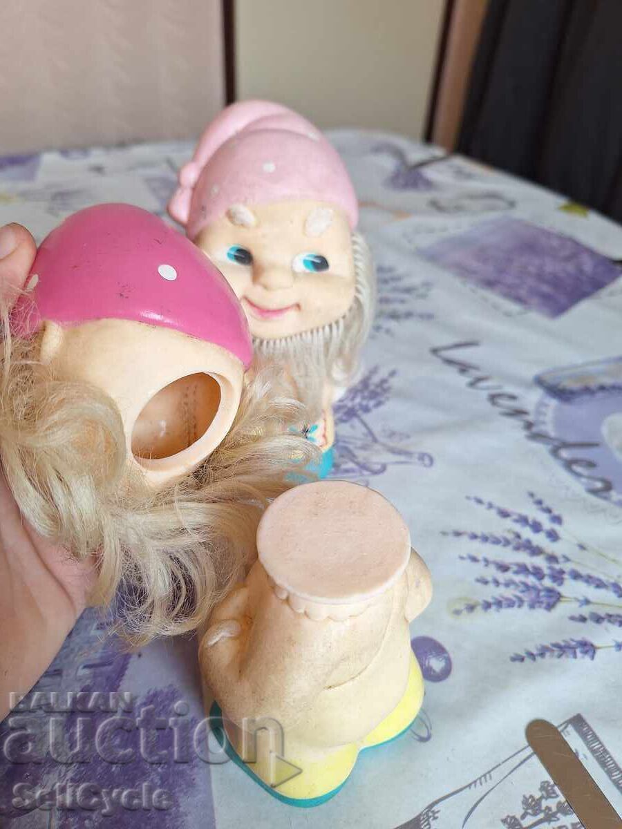 Auction ✅ KIDS RUBBER TOYS - DWARFS❗ Auction ✅ KIDS RUBBER TOYS - DWARFS❗