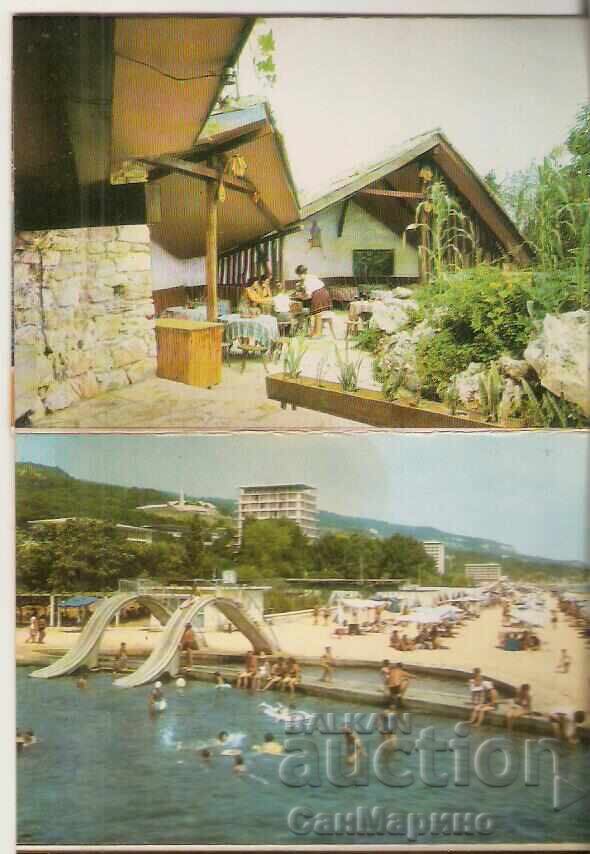 Auction Postcard Bulgaria Varna Golden Sands Album with views 2 Auction Postcard Bulgaria Varna Golden Sands Album with views 2