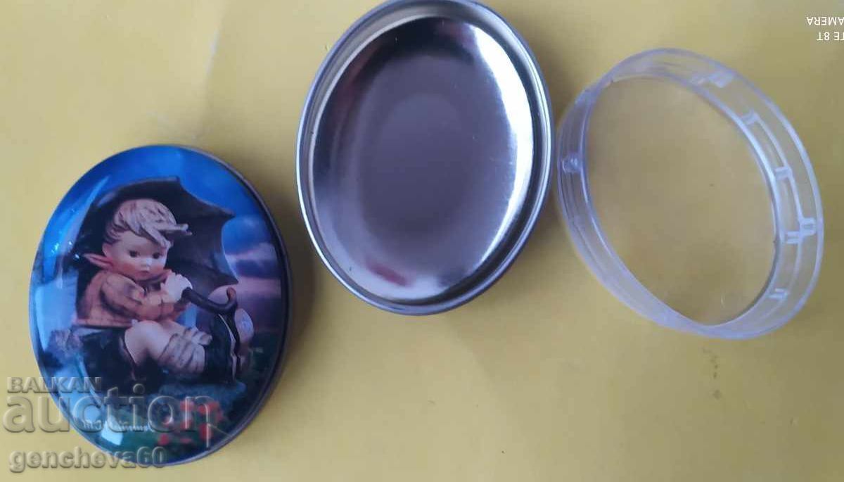 Vintage μεταλλικό κουτί χαπιών - 6 Vintage μεταλλικό κουτί χαπιών - 6