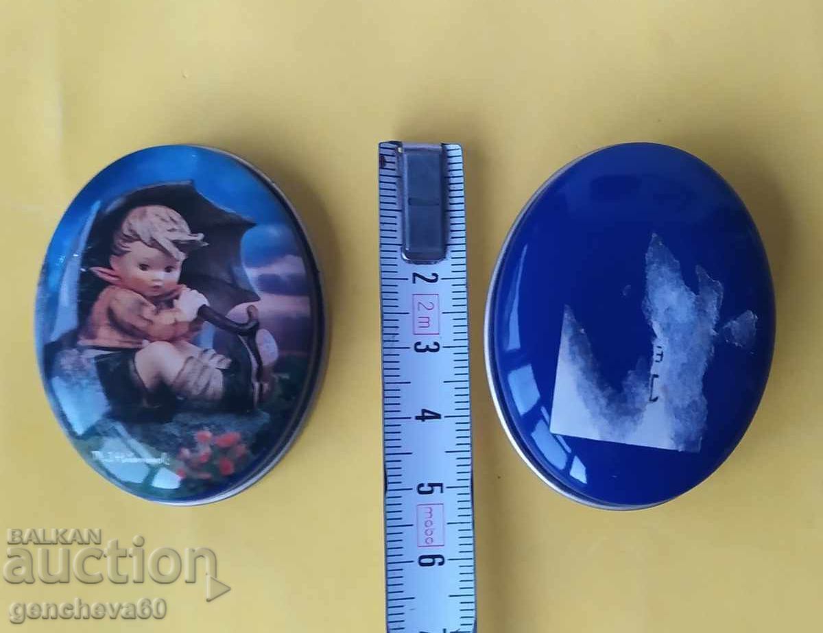 Vintage μεταλλικό κουτί χαπιών - 7 Vintage μεταλλικό κουτί χαπιών - 7